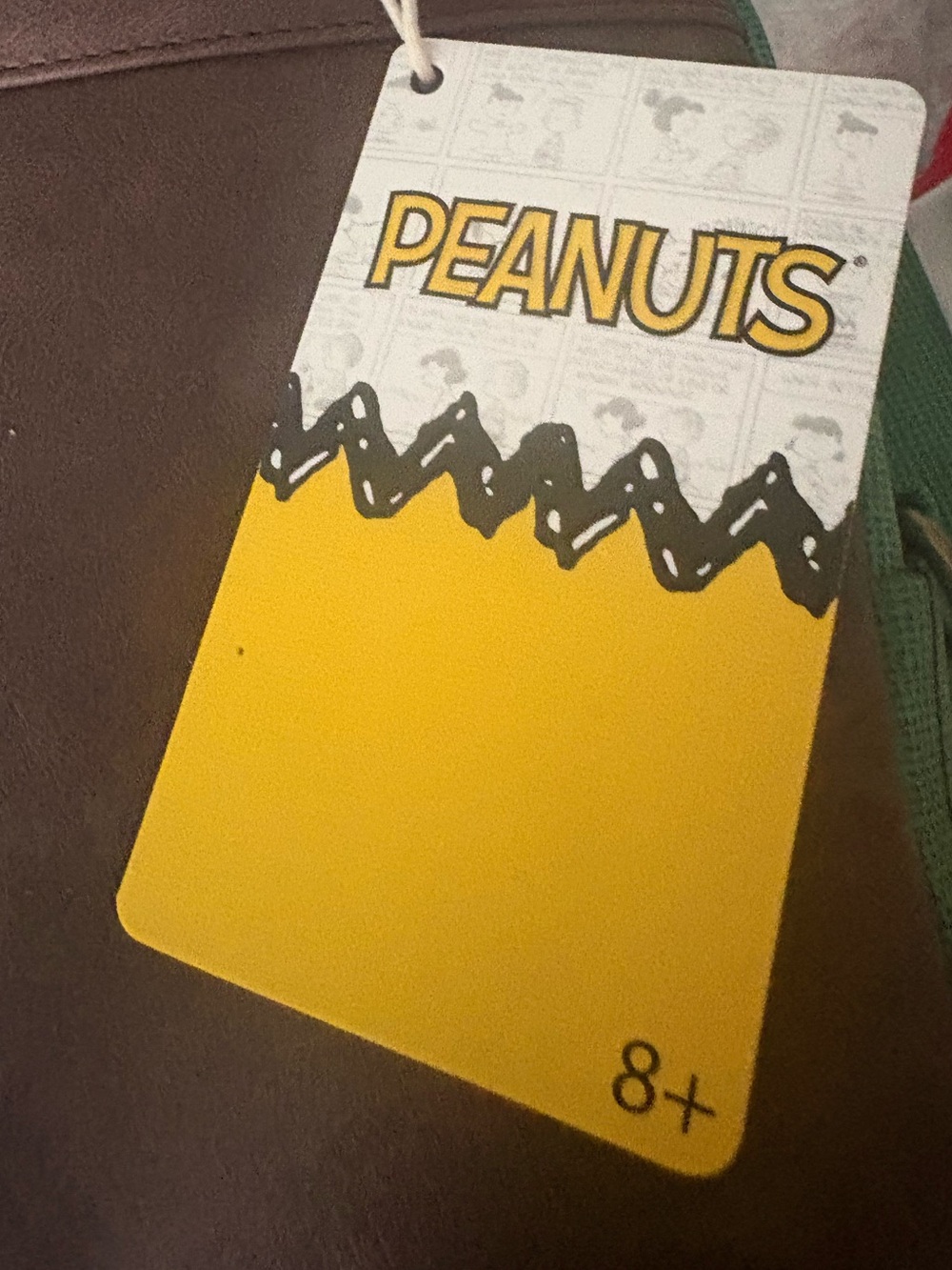 Loungefly Peanuts NWT Sling Bag. Green Cactus. Adjustable. Nostalgic. Giftable - Picture 6 of 7